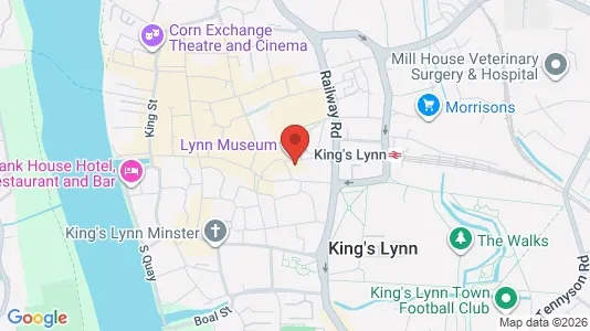 Apartments for rent i King's Lynn - Norfolk - kort over placeringen