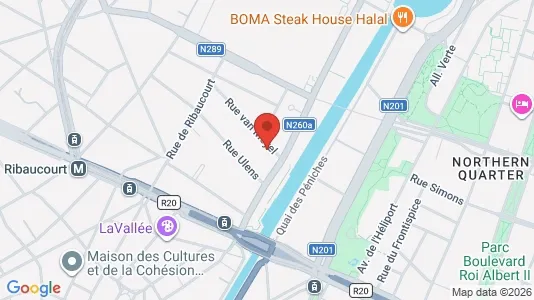 Apartments for rent i Stad Brussel - kort over placeringen