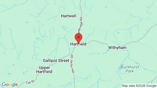Houses for rent i Hartfield - East Sussex - kort over placeringen