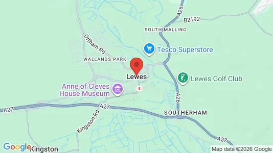 Apartments for rent i Lewes - East Sussex - kort over placeringen