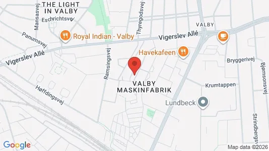 Apartments for rent i Valby - kort over placeringen