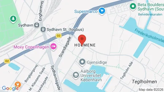 Apartments for rent i Copenhagen SV - kort over placeringen