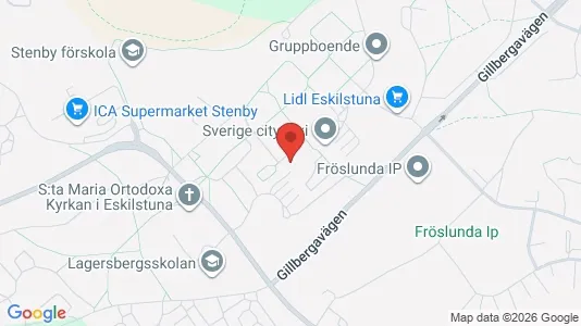 Apartments for rent i Eskilstuna - kort over placeringen