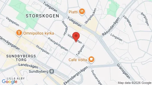Apartments for rent i Sundbyberg - kort over placeringen
