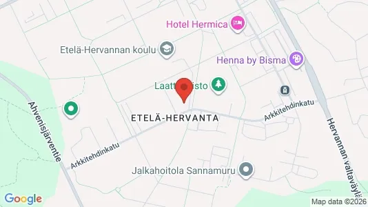 Apartments for rent i Tampere Kaakkoinen - kort over placeringen