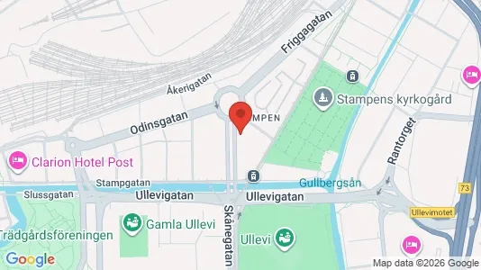 Apartments for rent i Gothenburg City Centre - kort over placeringen