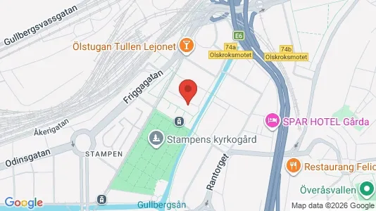 Apartments for rent i Örgryte-Härlanda - kort over placeringen