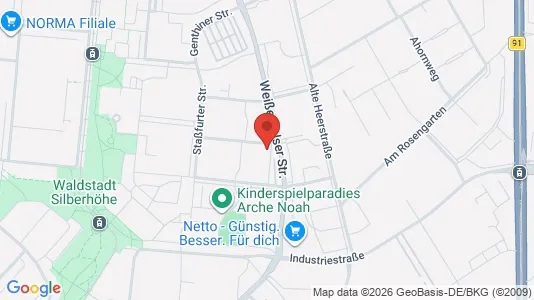 Apartments for rent i Halle (Saale) - kort over placeringen