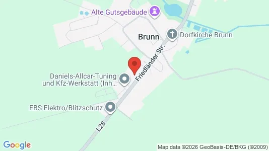 Apartments for rent i Mecklenburgische Seenplatte - kort over placeringen