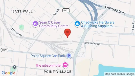 Apartments for rent i Dublin 3 - kort over placeringen