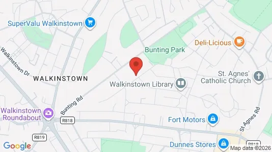 Apartments for rent i Dublin 12 - kort over placeringen