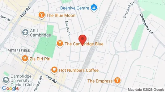 Apartments for rent i Cambridge - Cambridgeshire - kort over placeringen
