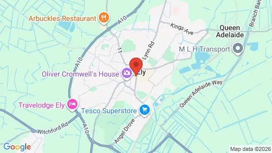 Apartments for rent i Ely - Cambridgeshire - kort over placeringen