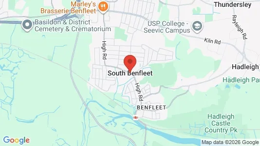 Apartments for rent i Benfleet - Essex - kort over placeringen