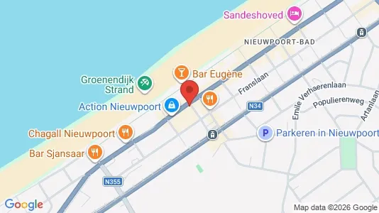 Apartments for rent i Nieuwpoort - kort over placeringen