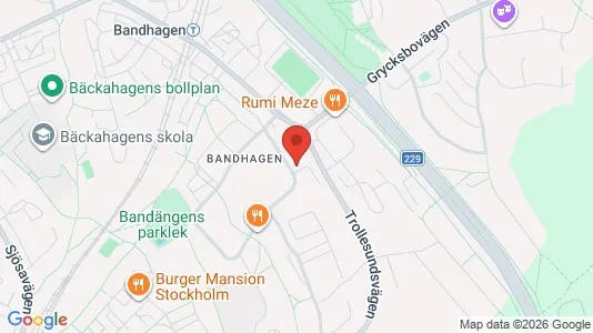 Apartments for rent i Stockholm South - kort over placeringen