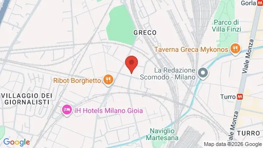 Rooms for rent i Milano Zona 2 - Stazione Centrale, Gorla, Turro, Greco, Crescenzago - kort over placeringen