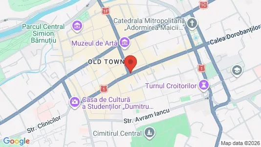 Apartments for rent i Cluj-Napoca - kort over placeringen