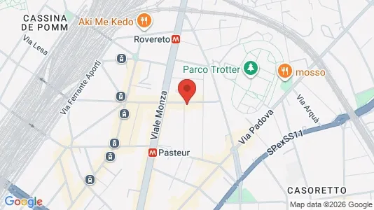 Apartments for rent i Milano Zona 2 - Stazione Centrale, Gorla, Turro, Greco, Crescenzago - kort over placeringen