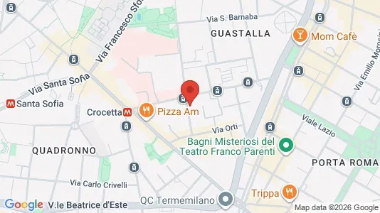 Apartments for rent i Milano Zona 1 - Centro storico - kort over placeringen