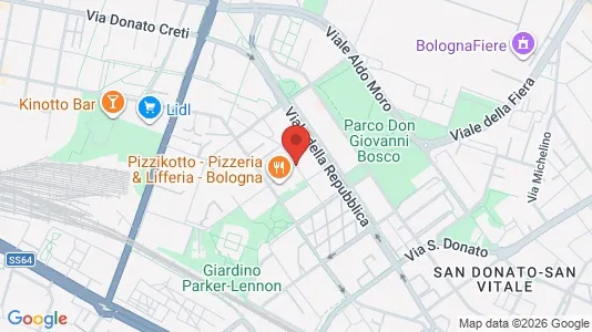Rooms for rent i Bologna - kort over placeringen