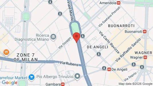 Apartments for rent i Milano Zona 8 - Fiera, Gallaratese, Quarto Oggiaro - kort over placeringen