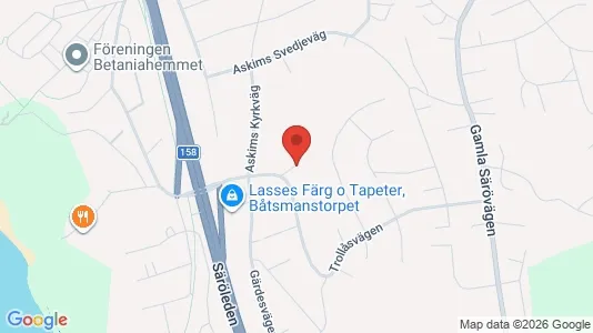 Rooms for rent i Askim-Frölunda-Högsbo - kort over placeringen