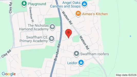 Apartments for rent i Swaffham - Norfolk - kort over placeringen