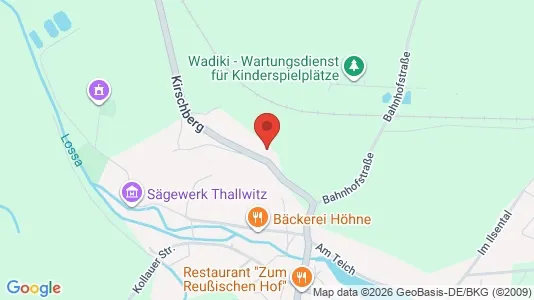 Apartments for rent i Leipzig - kort over placeringen