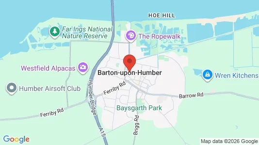 Apartments for rent i Barton-upon-Humber - South Humberside - kort over placeringen