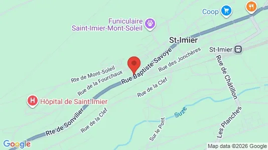 Apartments for rent i Berner Jura - kort over placeringen