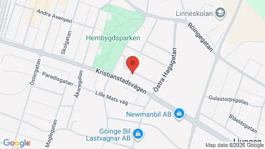 Apartments for rent i Hässleholm - kort over placeringen