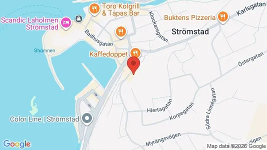 Apartments for rent i Strömstad - kort over placeringen