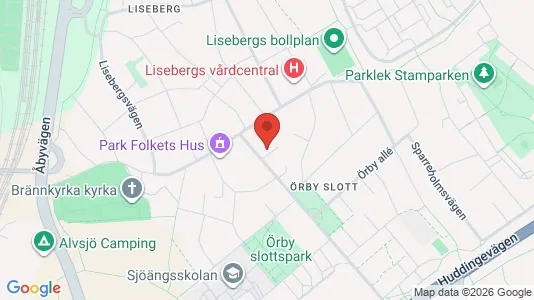 Apartments for rent i Stockholm South - kort over placeringen