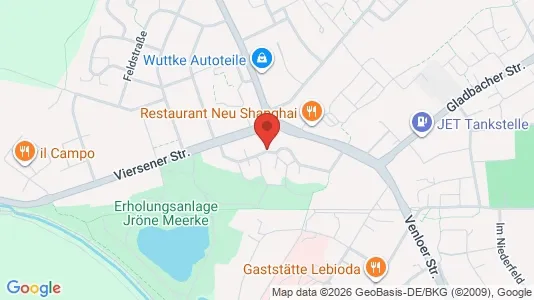 Apartments for rent i Rhein-Kreis Neuss - kort over placeringen