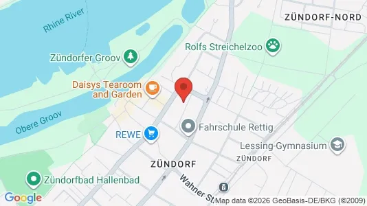 Apartments for rent i Cologne Porz - kort over placeringen