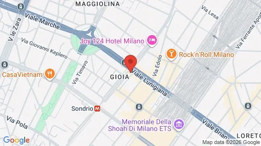 Rooms for rent i Milano Zona 2 - Stazione Centrale, Gorla, Turro, Greco, Crescenzago - kort over placeringen