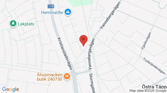 Apartments for rent i Kristianstad - kort over placeringen