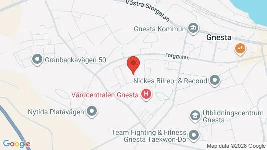 Apartments for rent i Gnesta - kort over placeringen