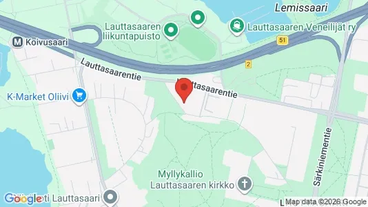 Apartments for rent i Helsinki Eteläinen - kort over placeringen