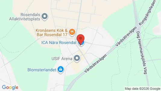 Apartments for rent i Uppsala - kort over placeringen