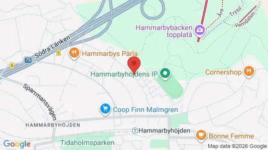 Apartments for rent i Stockholm South - kort over placeringen