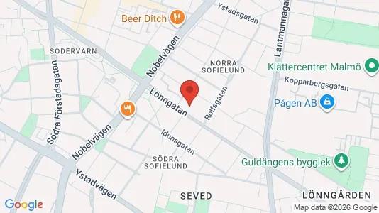 Apartments for rent i Malmö City - kort over placeringen