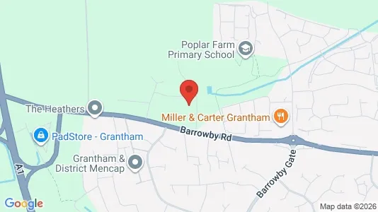 Apartments for rent i Grantham - Lincolnshire - kort over placeringen
