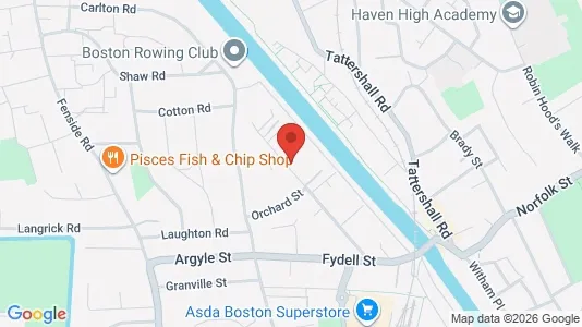 Apartments for rent i Boston - Lincolnshire - kort over placeringen
