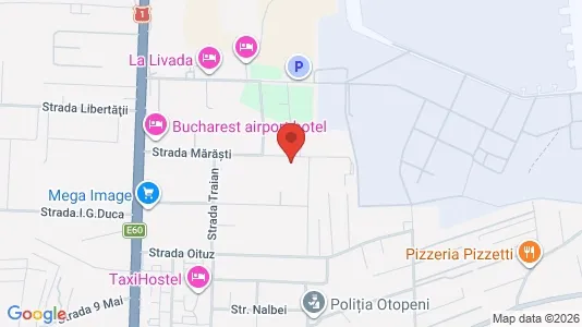 Apartments for rent i Otopeni - kort over placeringen
