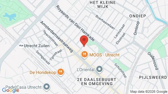 Apartments for rent i Utrecht Noord-West - kort over placeringen