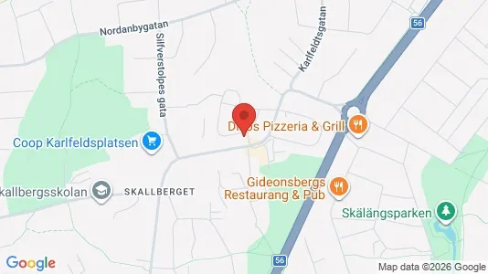 Apartments for rent i Västerås - kort over placeringen