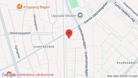 Apartments for rent i Uppsala - kort over placeringen