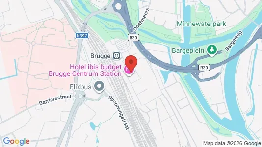 Apartments for rent i Brugge - kort over placeringen